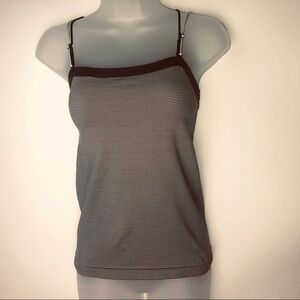 Elle‎ Girl Blue Stripe Tank Top Women's Small 165/90